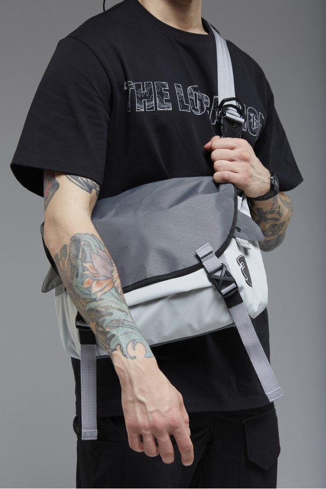 MESSENGER BAG SATELLITE TL 06LOS SS22 GREY